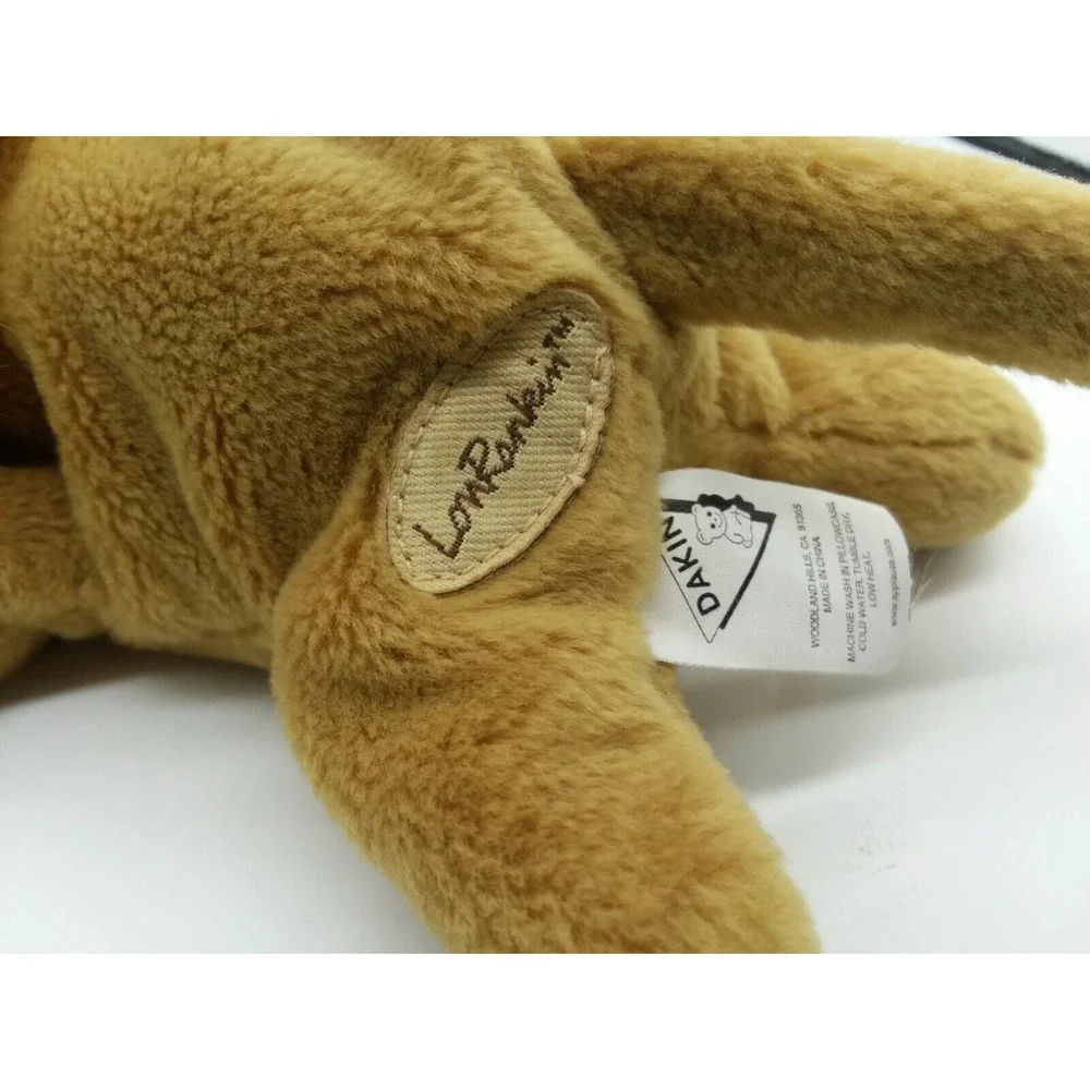 Lou Rankin Dakin Mini Friends Maximillion Lion 10 Inches Brown Paper Tag